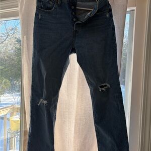 Levi's Men's Dark Blue Bootcut Jeans